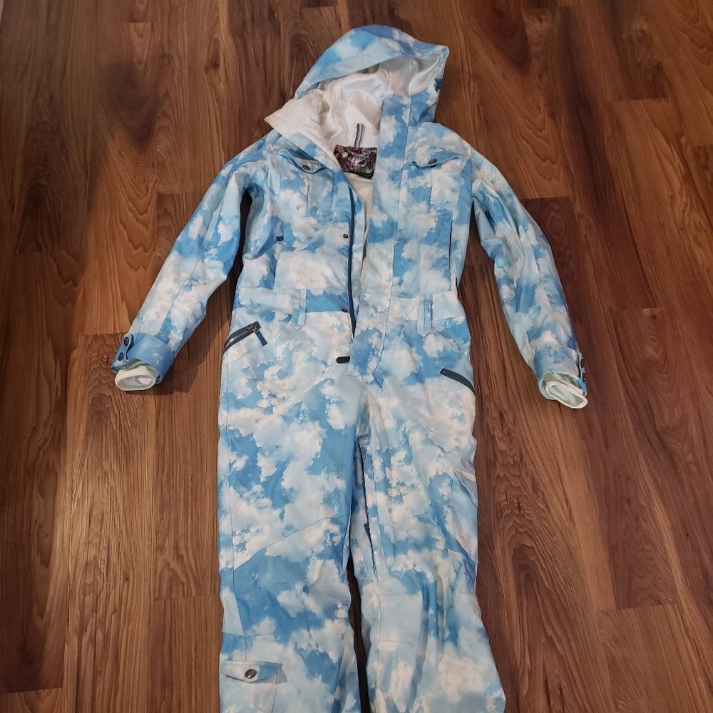 Burton Veil One Piece Snowboard Ski Suit W Med